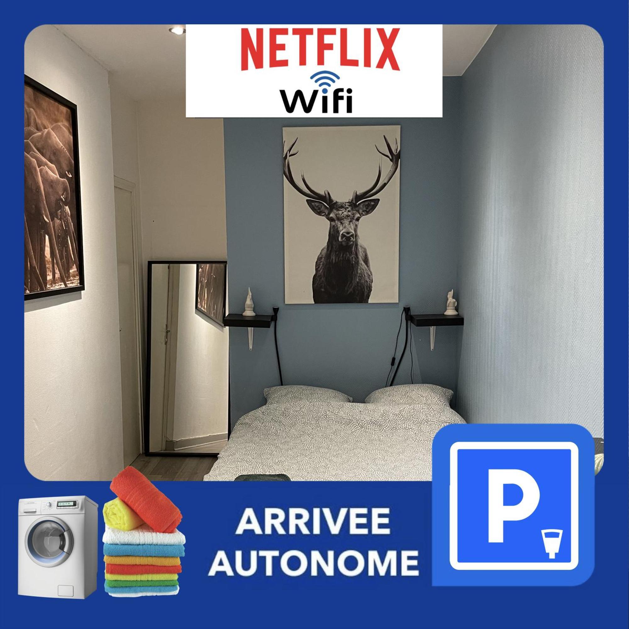 010 Chic & Cosy F1 29M2 Hypercentre Wifi Smart Tv Netflix Apartman Saint-Etienne  Kültér fotó
